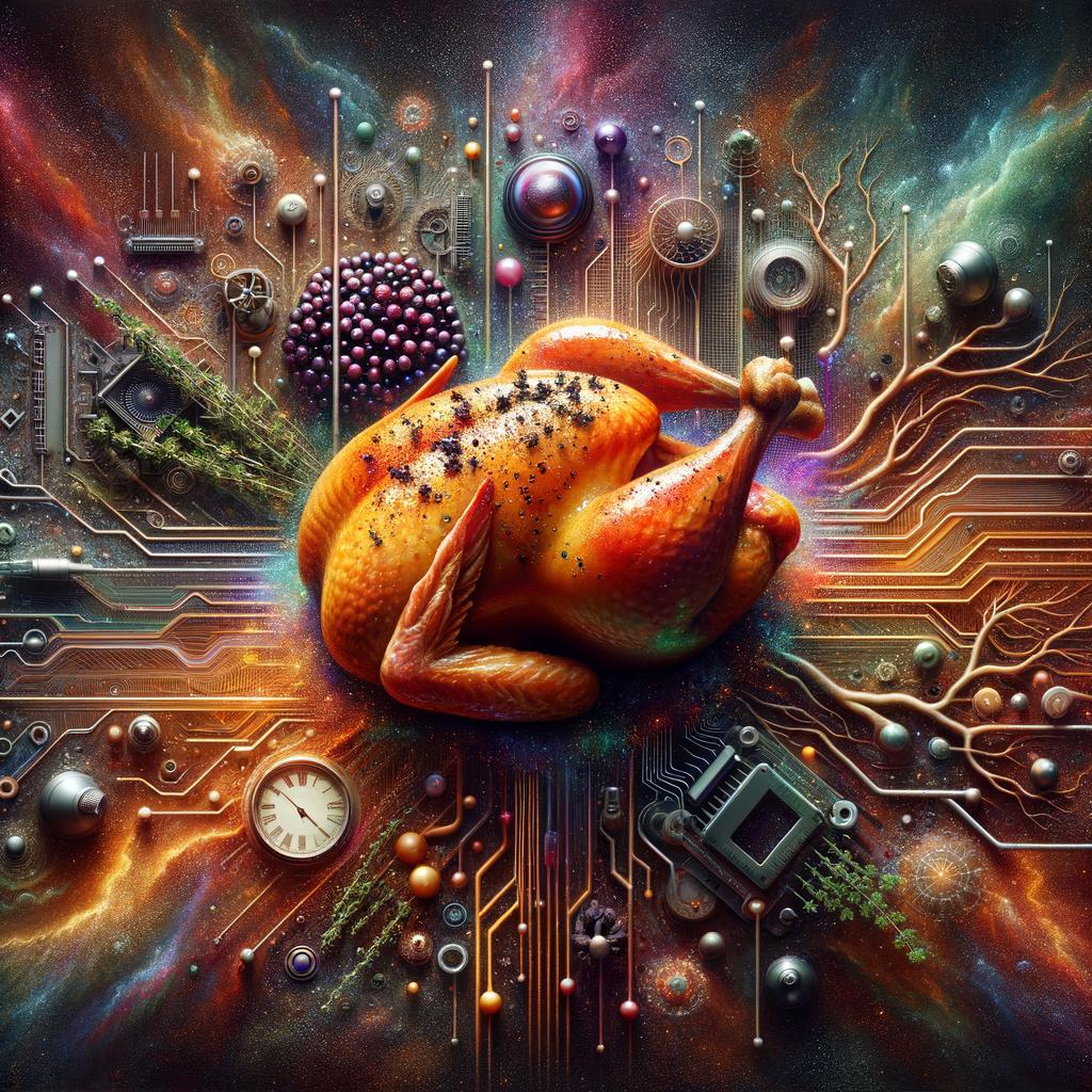 Elderberry and Thyme Roast Chicken